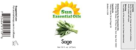 Sun Essential Oils - 4 oz Frankincense Essential Oil with Dropper for Diffuser and Aromatherapy Massage Sun Essential