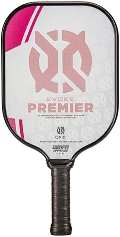Onix Evoke Premier Professional Tournament Pickleball Paddle - Composite Face for Peak Performance | Onix Evoke Premier