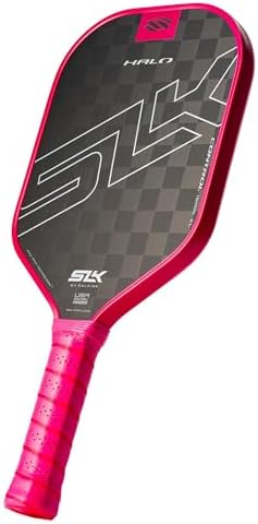 Selkirk Sport SLK Halo Raw Carbon Fiber Pickleball Paddle for Advanced Players | USA Designed | T700, 18k Ultraweave, A