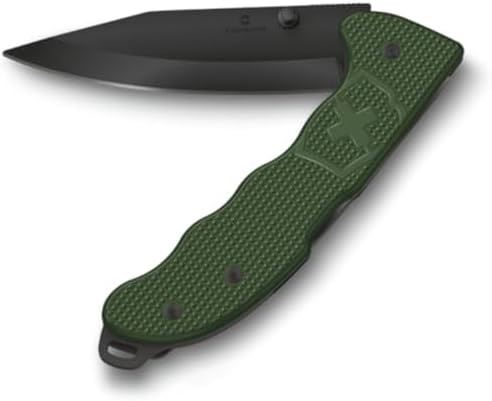 Victorinox Evoke Swiss Army Knife: Foldable Blade, Thumb Stud & Lockback Mechanism for Outdoor Enthusiasts