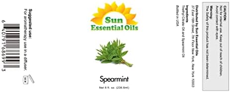 Sun Essential Oils - 4 oz Frankincense Essential Oil with Dropper for Diffuser and Aromatherapy Massage Sun Essential