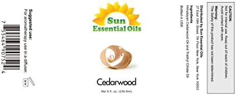 Sun Essential Oils - 4 oz Frankincense Essential Oil with Dropper for Diffuser and Aromatherapy Massage Sun Essential