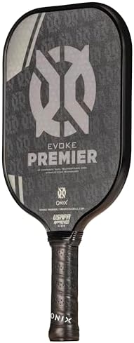 Onix Evoke Premier Professional Tournament Pickleball Paddle - Composite Face for Peak Performance | Onix Evoke Premier