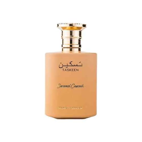 Taskeen Caramel Cascade Perfume for Women on Date Nights | Taskeen Caramel Cascade Perfume Top Notes for Evening Giftin