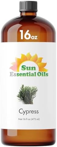Sun Essential Oils - 4 oz Frankincense Essential Oil with Dropper for Diffuser and Aromatherapy Massage Sun Essential