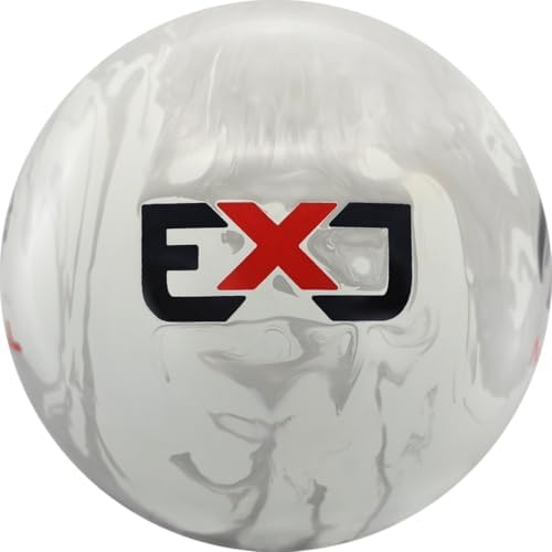 Motiv Jackal EXJ Bowling Ball - Limited Edition - Solid White with Silver Pearl Hybrid for Expert Bowlers | Motiv Jacka