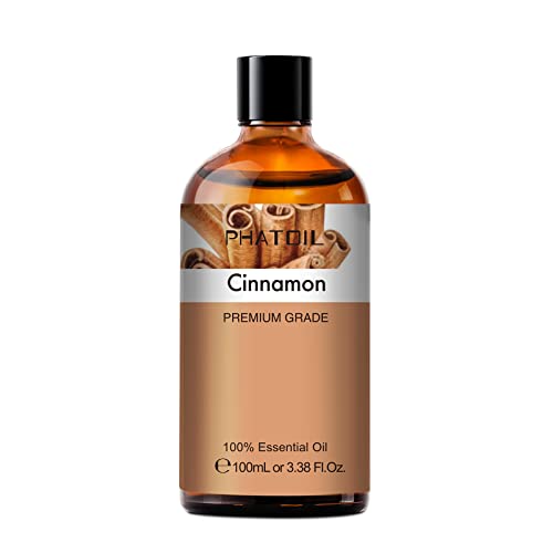 38fl.oz Organic Cinnamon Essential Oil for Aromatherapy and DIY Projects
