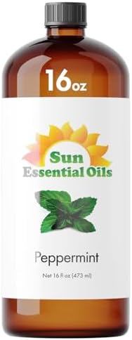 Sun Essential Oils - 4 oz Frankincense Essential Oil with Dropper for Diffuser and Aromatherapy Massage Sun Essential