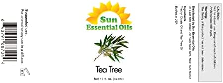 Sun Essential Oils - 4 oz Frankincense Essential Oil with Dropper for Diffuser and Aromatherapy Massage Sun Essential