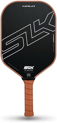 Selkirk Sport SLK Halo Raw Carbon Fiber Pickleball Paddle for Advanced Players | USA Designed | T700, 18k Ultraweave, A