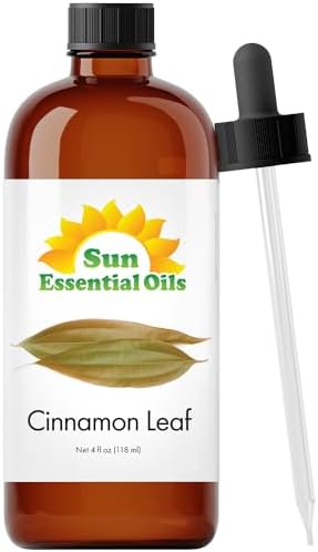 Sun Essential Oils - 4 oz Frankincense Essential Oil with Dropper for Diffuser and Aromatherapy Massage Sun Essential
