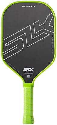 Selkirk Sport SLK Halo Raw Carbon Fiber Pickleball Paddle for Advanced Players | USA Designed | T700, 18k Ultraweave, A