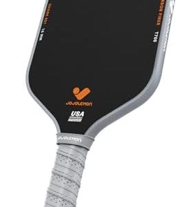 Carbon Fiber Pickleball Paddle for Ultimate Spin & Consistency | Shark Power Polymer Core Pickleball Paddle - 16mm for