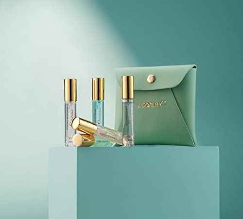 LOVERY Mini Perfumes for Women - Floral Fragrances Gift Set, Birthday Gifts for Women | LOVERY 5 Pack Women's Fragrance