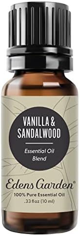 Edens Garden Vanilla Sandalwood Essential Oil Blend - Therapeutic for Aromatherapy, Natural Skin Care, Best for Diffusin