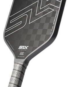 Selkirk Sport SLK Halo Raw Carbon Fiber Pickleball Paddle for Advanced Players | USA Designed | T700, 18k Ultraweave, A