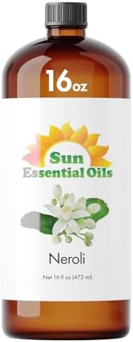 Sun Essential Oils - 4 oz Frankincense Essential Oil with Dropper for Diffuser and Aromatherapy Massage Sun Essential
