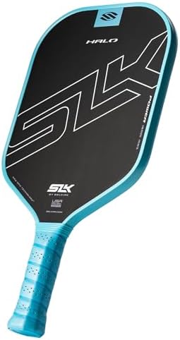 Selkirk Sport SLK Halo Raw Carbon Fiber Pickleball Paddle for Advanced Players | USA Designed | T700, 18k Ultraweave, A