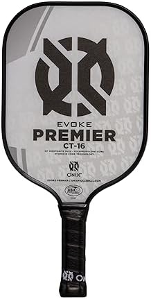 Onix Evoke Premier Professional Tournament Pickleball Paddle - Composite Face for Peak Performance | Onix Evoke Premier