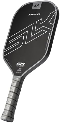 Selkirk Sport SLK Halo Raw Carbon Fiber Pickleball Paddle for Advanced Players | USA Designed | T700, 18k Ultraweave, A