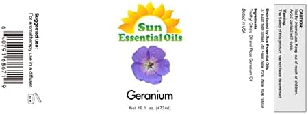 Sun Essential Oils - 4 oz Frankincense Essential Oil with Dropper for Diffuser and Aromatherapy Massage Sun Essential