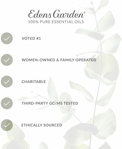 Edens Garden Vanilla Sandalwood Essential Oil Blend - Therapeutic for Aromatherapy, Natural Skin Care, Best for Diffusin