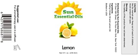 Sun Essential Oils - 4 oz Frankincense Essential Oil with Dropper for Diffuser and Aromatherapy Massage Sun Essential