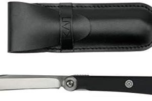 Kai Folding Personal Steak Knife - Handcrafted Japanese 420J2 Stainless Steel, Black Handle, Ideal for Cooking Enthusias