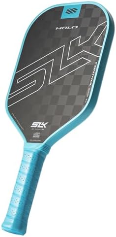 Selkirk Sport SLK Halo Raw Carbon Fiber Pickleball Paddle for Advanced Players | USA Designed | T700, 18k Ultraweave, A