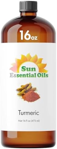 Sun Essential Oils - 4 oz Frankincense Essential Oil with Dropper for Diffuser and Aromatherapy Massage Sun Essential