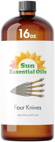 Sun Essential Oils - 4 oz Frankincense Essential Oil with Dropper for Diffuser and Aromatherapy Massage Sun Essential