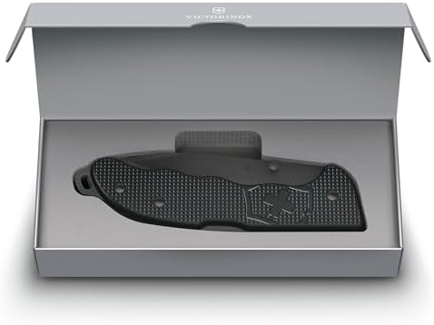 Victorinox Evoke Swiss Army Knife: Foldable Blade, Thumb Stud & Lockback Mechanism for Outdoor Enthusiasts