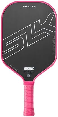 Selkirk Sport SLK Halo Raw Carbon Fiber Pickleball Paddle for Advanced Players | USA Designed | T700, 18k Ultraweave, A