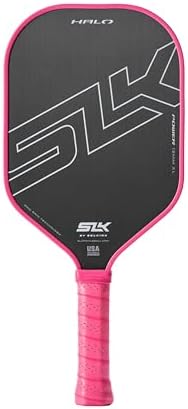 Selkirk Sport SLK Halo Raw Carbon Fiber Pickleball Paddle for Advanced Players | USA Designed | T700, 18k Ultraweave, A