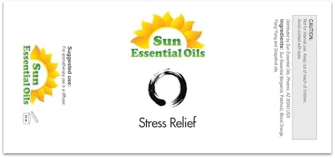 Sun Essential Oils - 4 oz Frankincense Essential Oil with Dropper for Diffuser and Aromatherapy Massage Sun Essential
