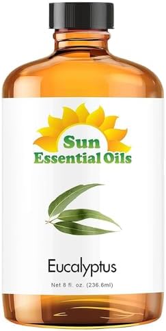 Sun Essential Oils - 4 oz Frankincense Essential Oil with Dropper for Diffuser and Aromatherapy Massage Sun Essential
