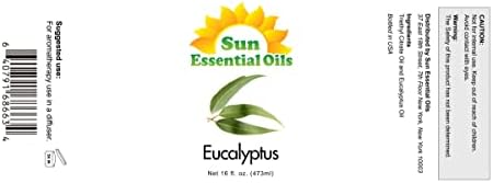 Sun Essential Oils - 4 oz Frankincense Essential Oil with Dropper for Diffuser and Aromatherapy Massage Sun Essential