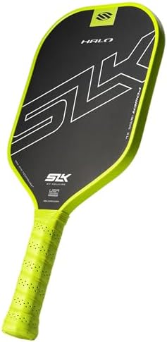 Selkirk Sport SLK Halo Raw Carbon Fiber Pickleball Paddle for Advanced Players | USA Designed | T700, 18k Ultraweave, A