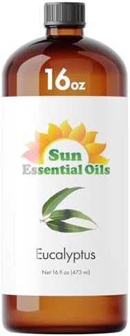 Sun Essential Oils - 4 oz Frankincense Essential Oil with Dropper for Diffuser and Aromatherapy Massage Sun Essential