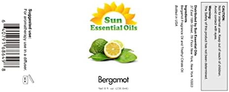 Sun Essential Oils - 4 oz Frankincense Essential Oil with Dropper for Diffuser and Aromatherapy Massage Sun Essential