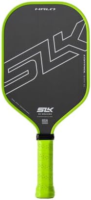 Selkirk Sport SLK Halo Raw Carbon Fiber Pickleball Paddle for Advanced Players | USA Designed | T700, 18k Ultraweave, A