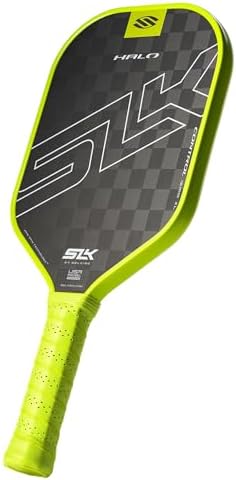 Selkirk Sport SLK Halo Raw Carbon Fiber Pickleball Paddle for Advanced Players | USA Designed | T700, 18k Ultraweave, A