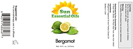 Sun Essential Oils - 4 oz Frankincense Essential Oil with Dropper for Diffuser and Aromatherapy Massage Sun Essential