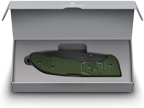 Victorinox Evoke Swiss Army Knife: Foldable Blade, Thumb Stud & Lockback Mechanism for Outdoor Enthusiasts