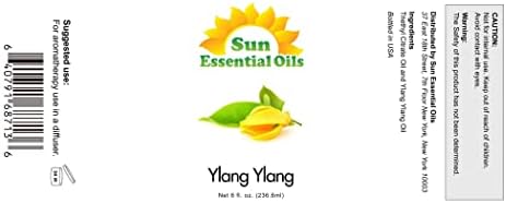 Sun Essential Oils - 4 oz Frankincense Essential Oil with Dropper for Diffuser and Aromatherapy Massage Sun Essential