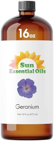 Sun Essential Oils - 4 oz Frankincense Essential Oil with Dropper for Diffuser and Aromatherapy Massage Sun Essential