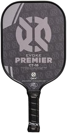 Onix Evoke Premier Professional Tournament Pickleball Paddle - Composite Face for Peak Performance | Onix Evoke Premier