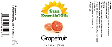 Sun Essential Oils - 4 oz Frankincense Essential Oil with Dropper for Diffuser and Aromatherapy Massage Sun Essential