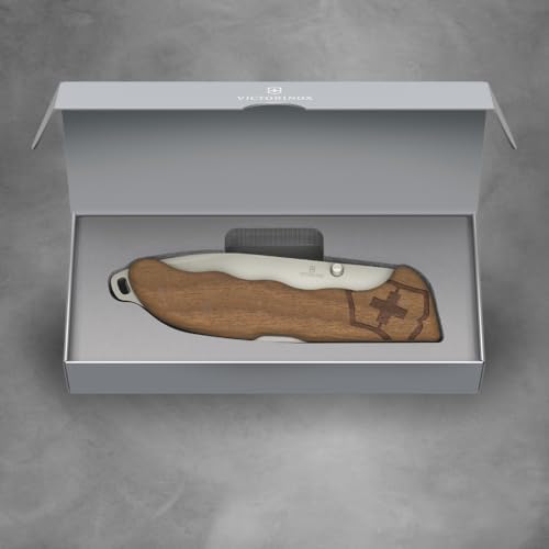 Victorinox Evoke Swiss Army Knife: Foldable Blade, Thumb Stud & Lockback Mechanism for Outdoor Enthusiasts