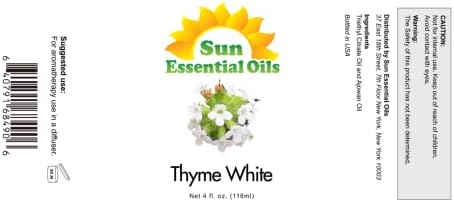 Sun Essential Oils - 4 oz Frankincense Essential Oil with Dropper for Diffuser and Aromatherapy Massage Sun Essential